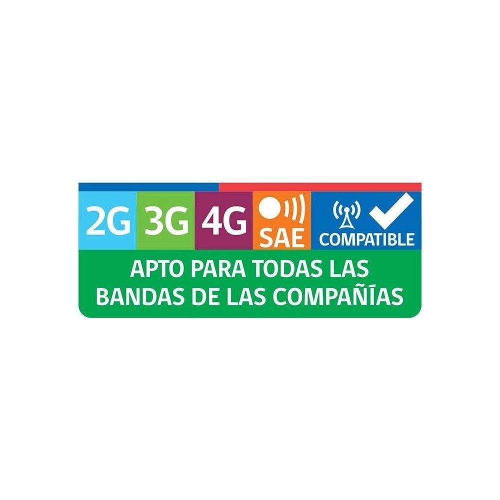 Teléfono Senior 4G - Teclas Grandes Botón SOS Linterna Rojo-4