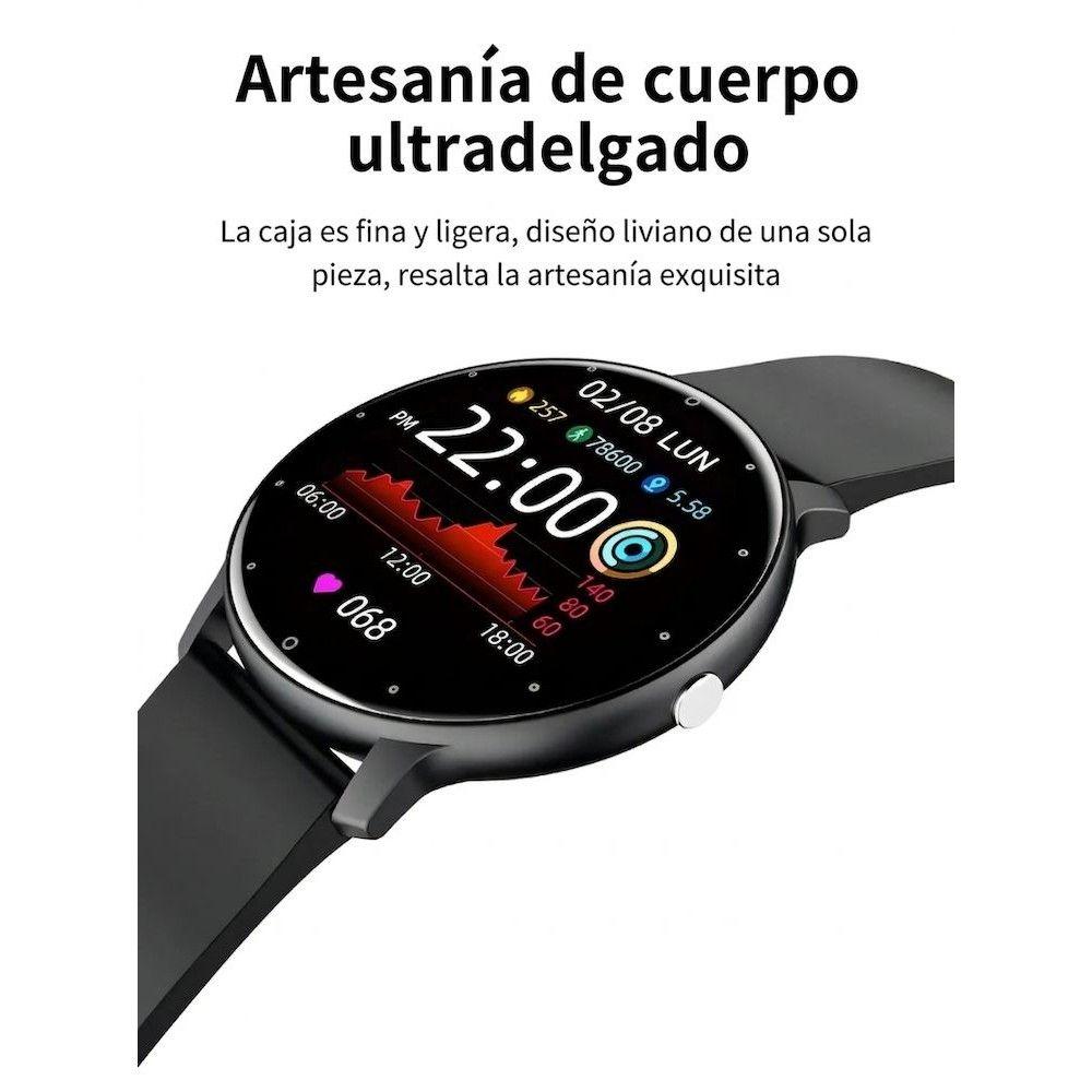 Smartwatch ZL02 - Pantalla Táctil 1.4", Monit. Cardíaco y 10 Modos-2