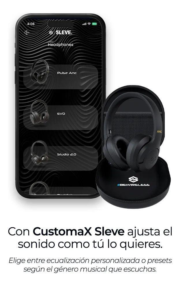 Audífonos Inalámbricos Bluetooth Sleve Pulse ANC 2 Gen-4
