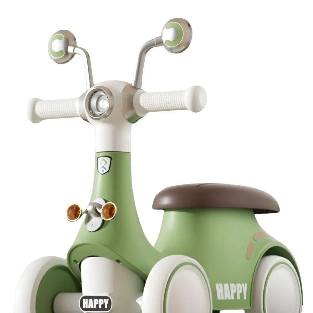 Correpasillos Auto Andador Caracol con Luces y Música Infantil - Verde-2