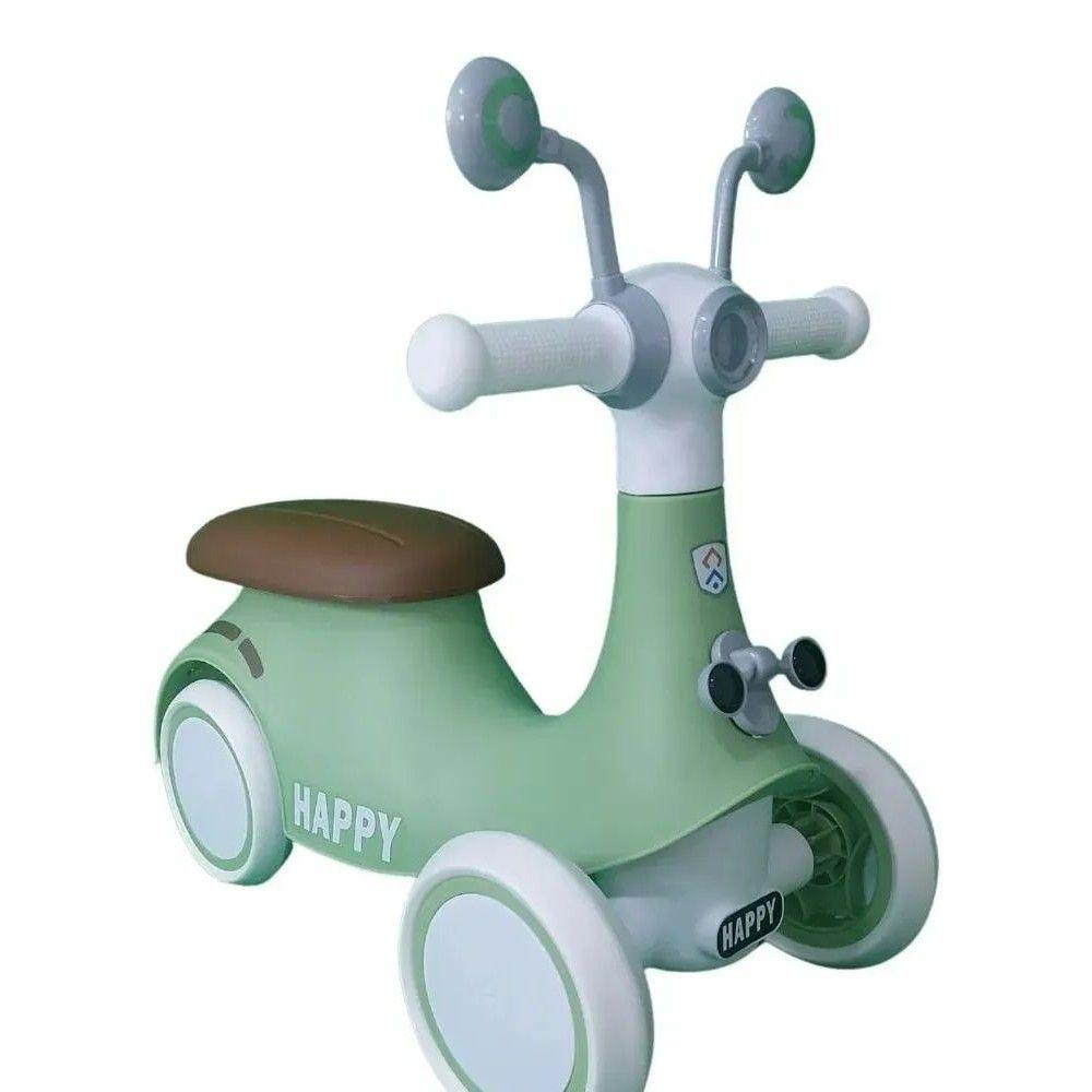 Correpasillos Auto Andador Caracol con Luces y Música Infantil - Verde-3