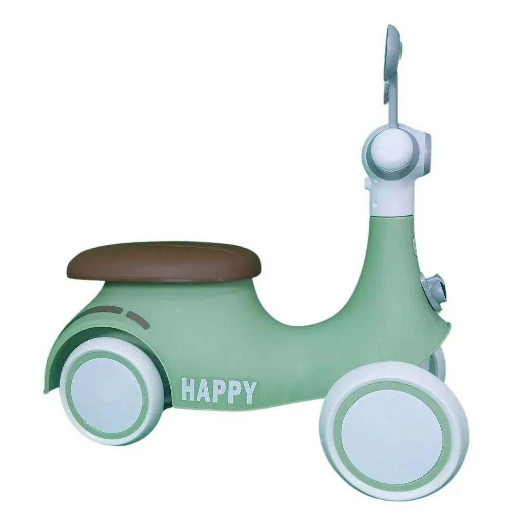 Correpasillos Auto Andador Caracol con Luces y Música Infantil - Verde-4