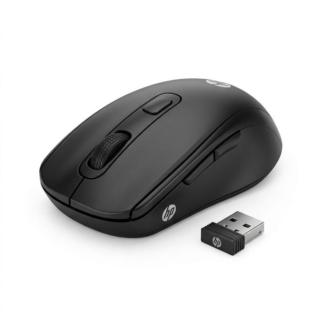 Mouse Hp 200 Inalámbrico Negro-2