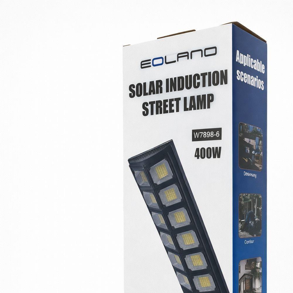 Foco LED Solar Exterior 400W con Sensor de Movimiento Control Remoto y Luz Blanca-3