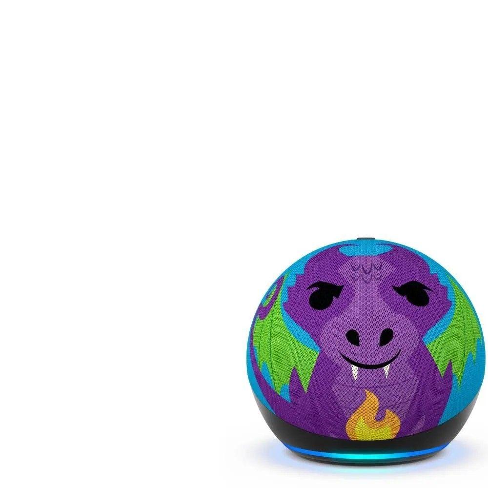 Echo Dot Kids 5° Gen - Dragón de Fuego l Parental + 1 Año Kids-0