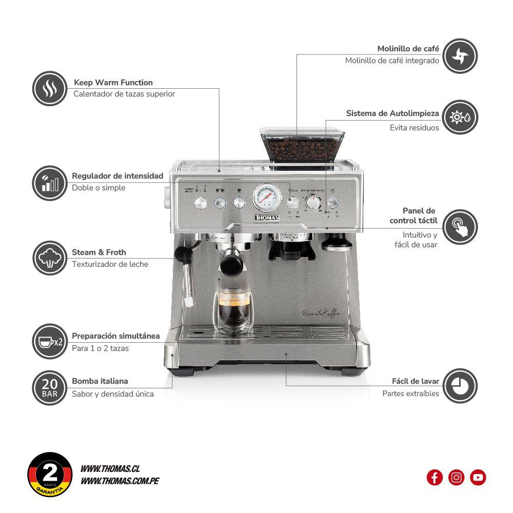 Cafetera Automática BaristaKaffee TH-170EMi-5