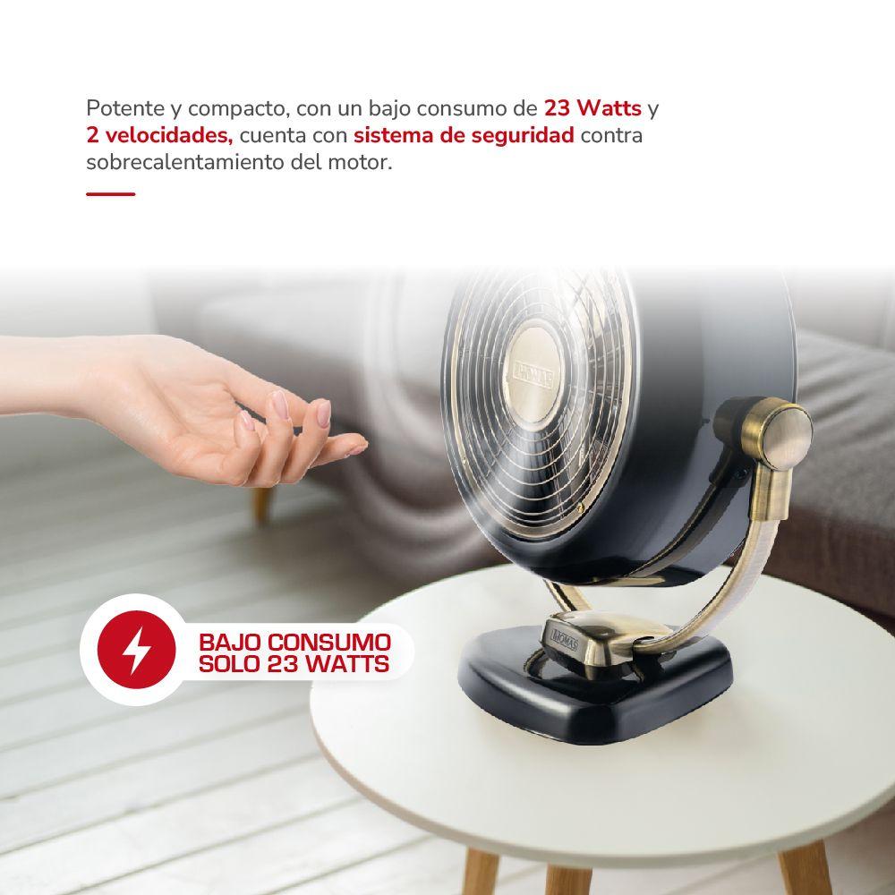 Ventilador de Mesa Retro TH-12BNM-2