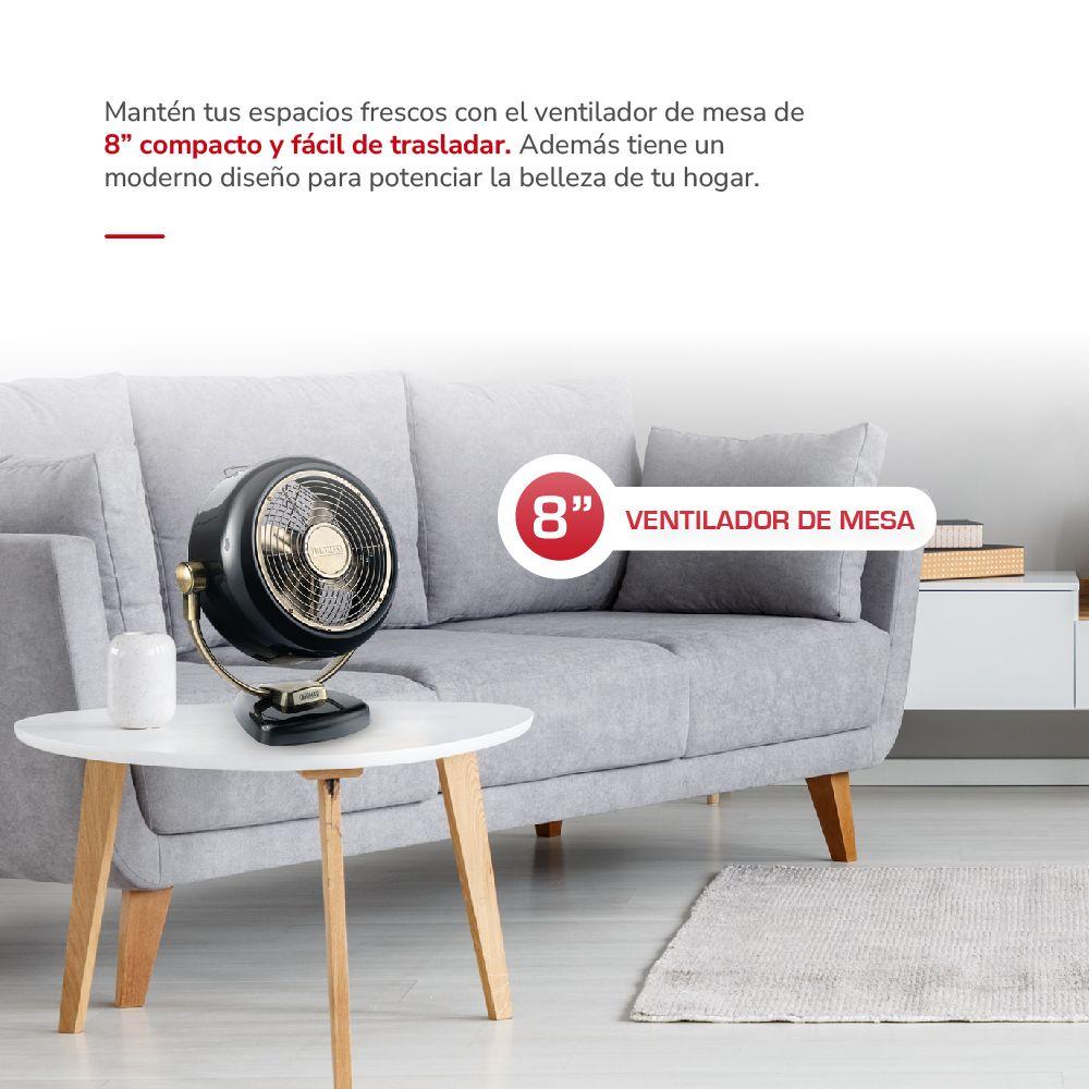 Ventilador de Mesa Retro TH-12BNM-3