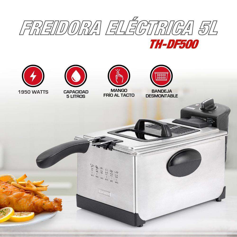 Freidora Eléctrica 5lts TH-DF500-1