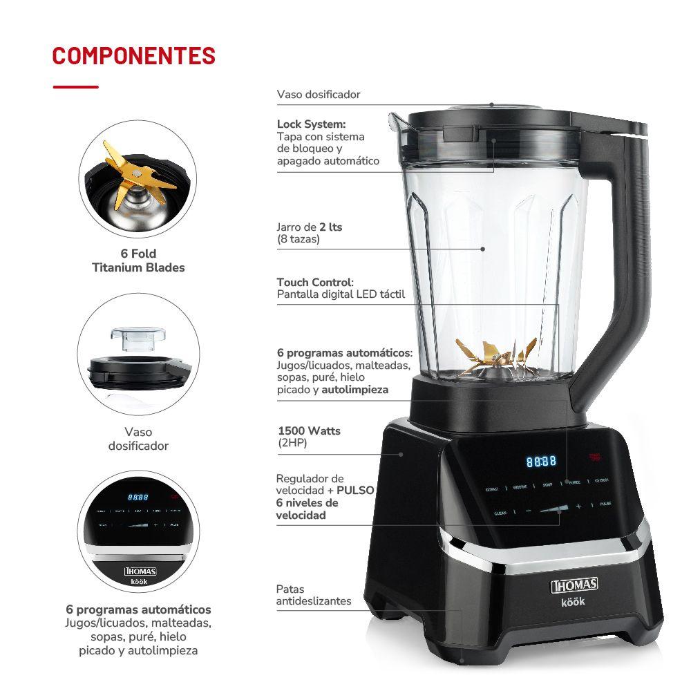 Licuadora Köök Pro 2HP TH-860D-4