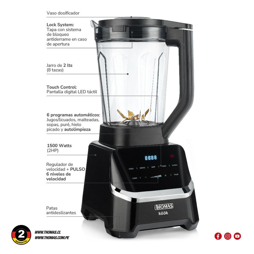 Licuadora Köök Pro 2HP TH-860D-5