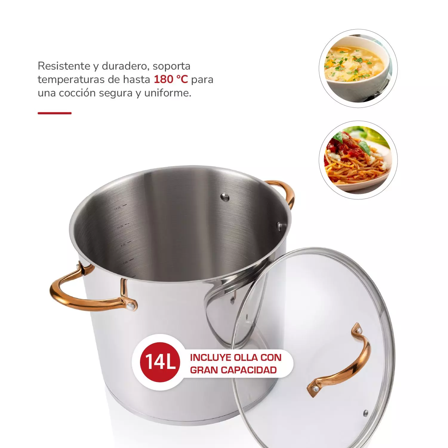 Batería de cocina Acero Inoxidable 9pzas TH-MB09IC-3