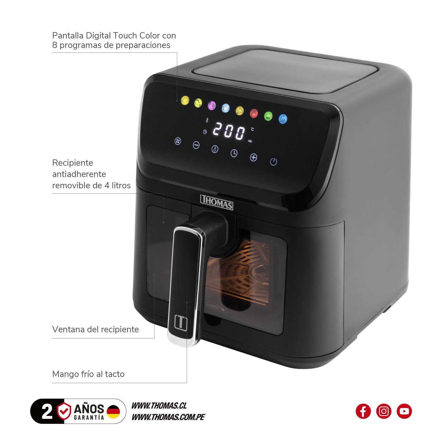 AirFryer BlackClassic Digital 4 TH-AF40DNV-5