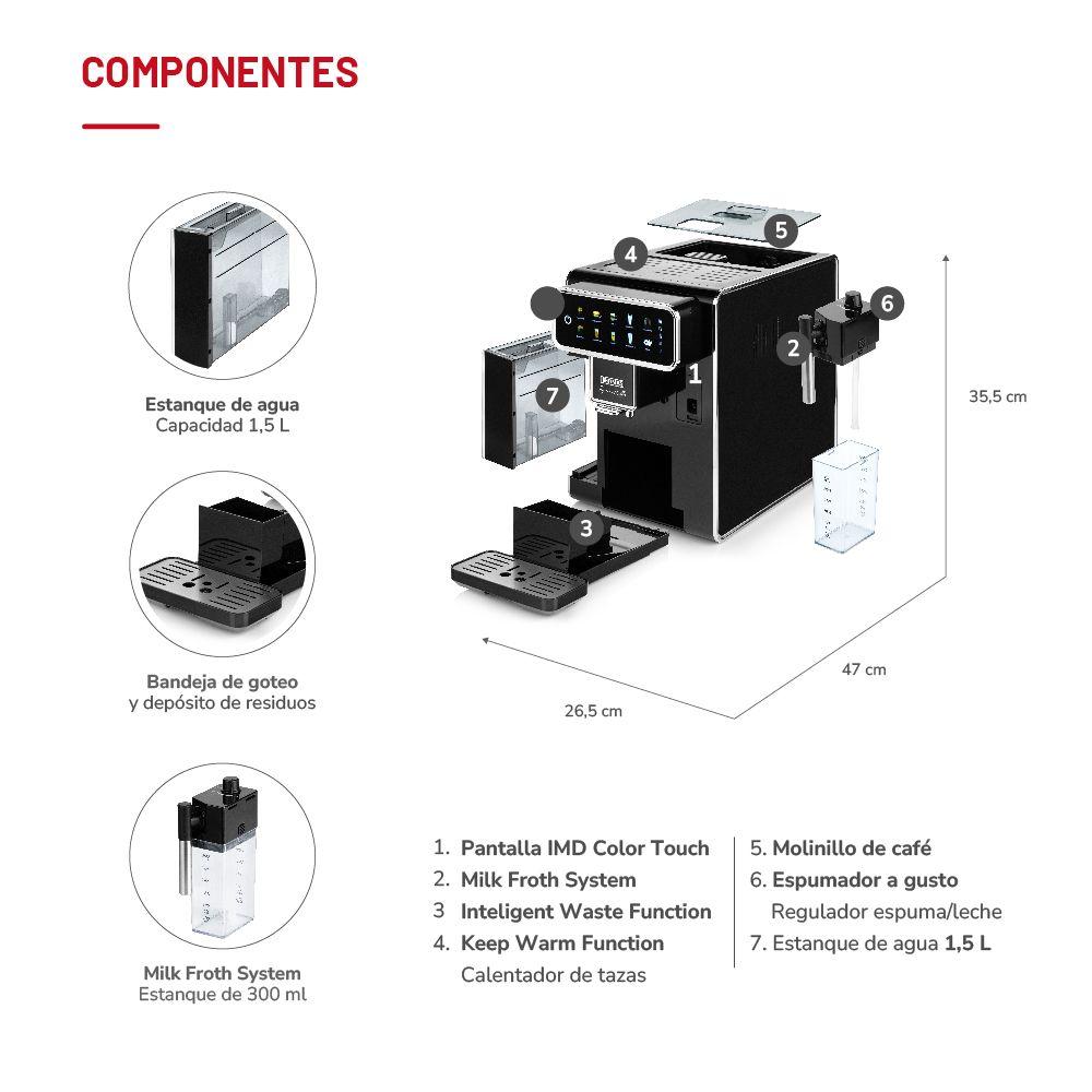 Cafetera Automática SupremaKaffee TH-175DEML-4