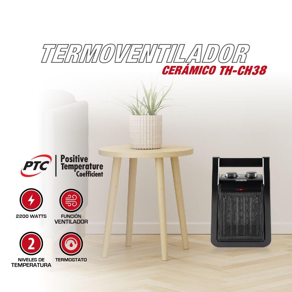 Termoventilador Ceramico Thomas TH-CH38-1