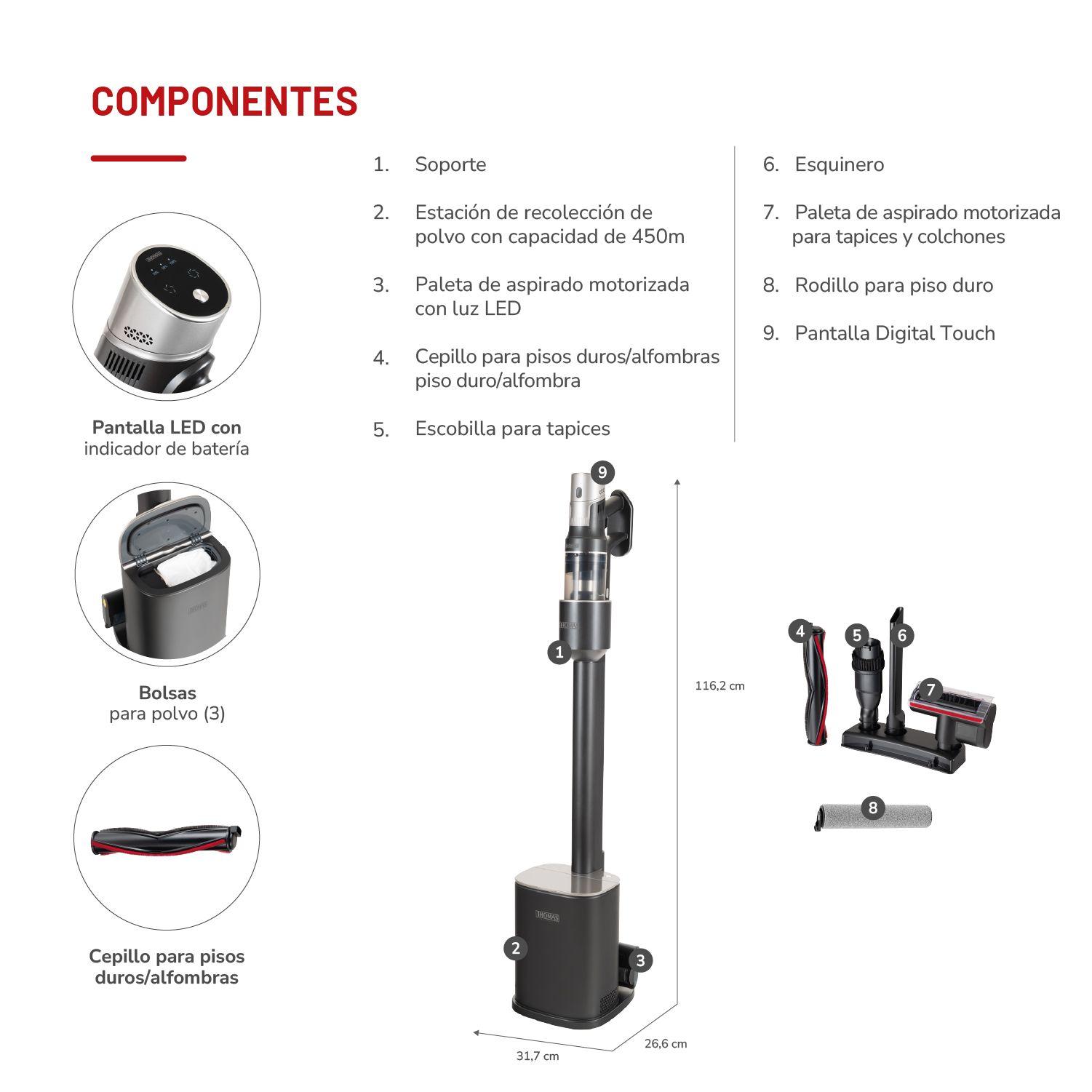 Aspiradora Stick SmartClean 500 TH-1040ES-4