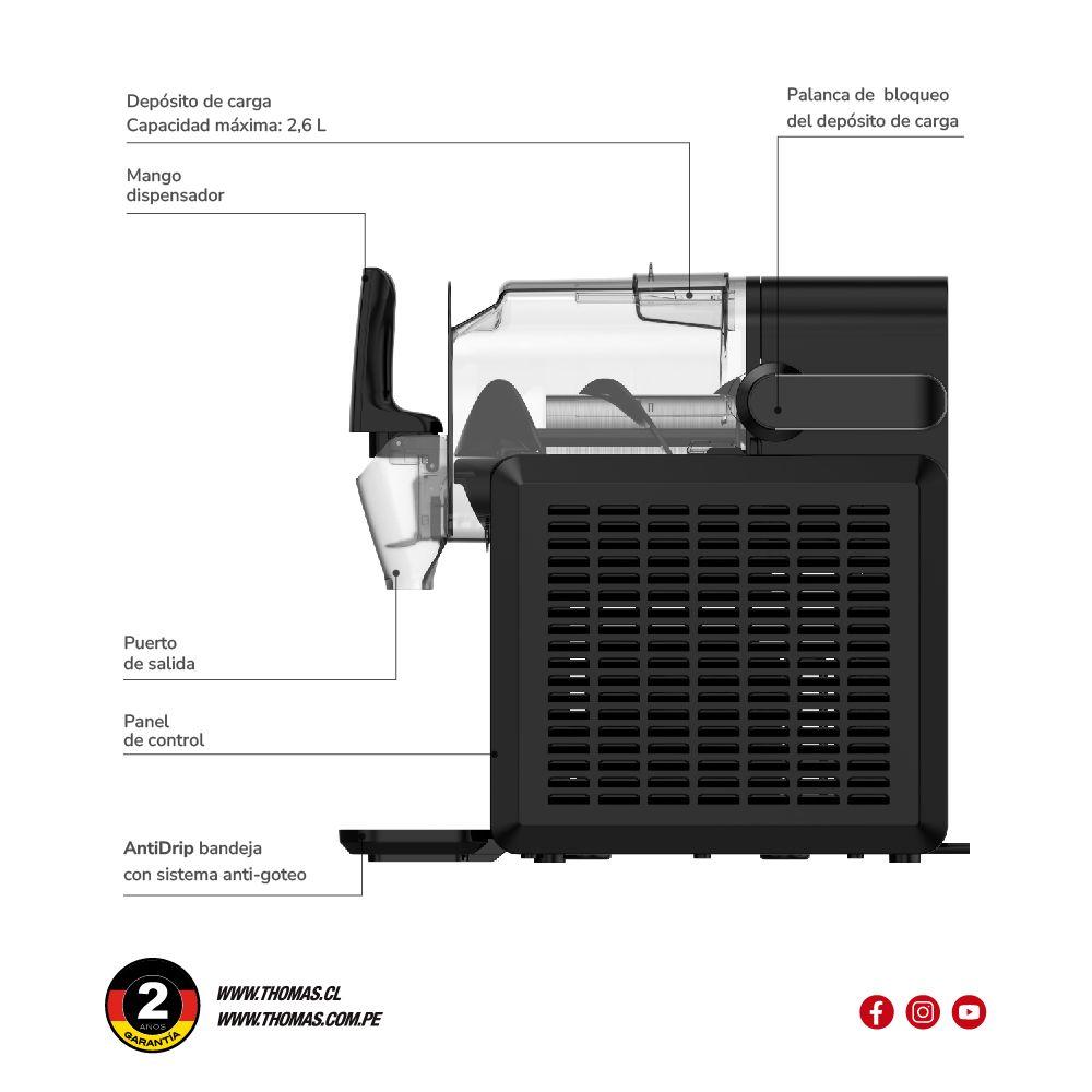 Maquina de Granizado SPIN&ICE TH-SM26DN-5