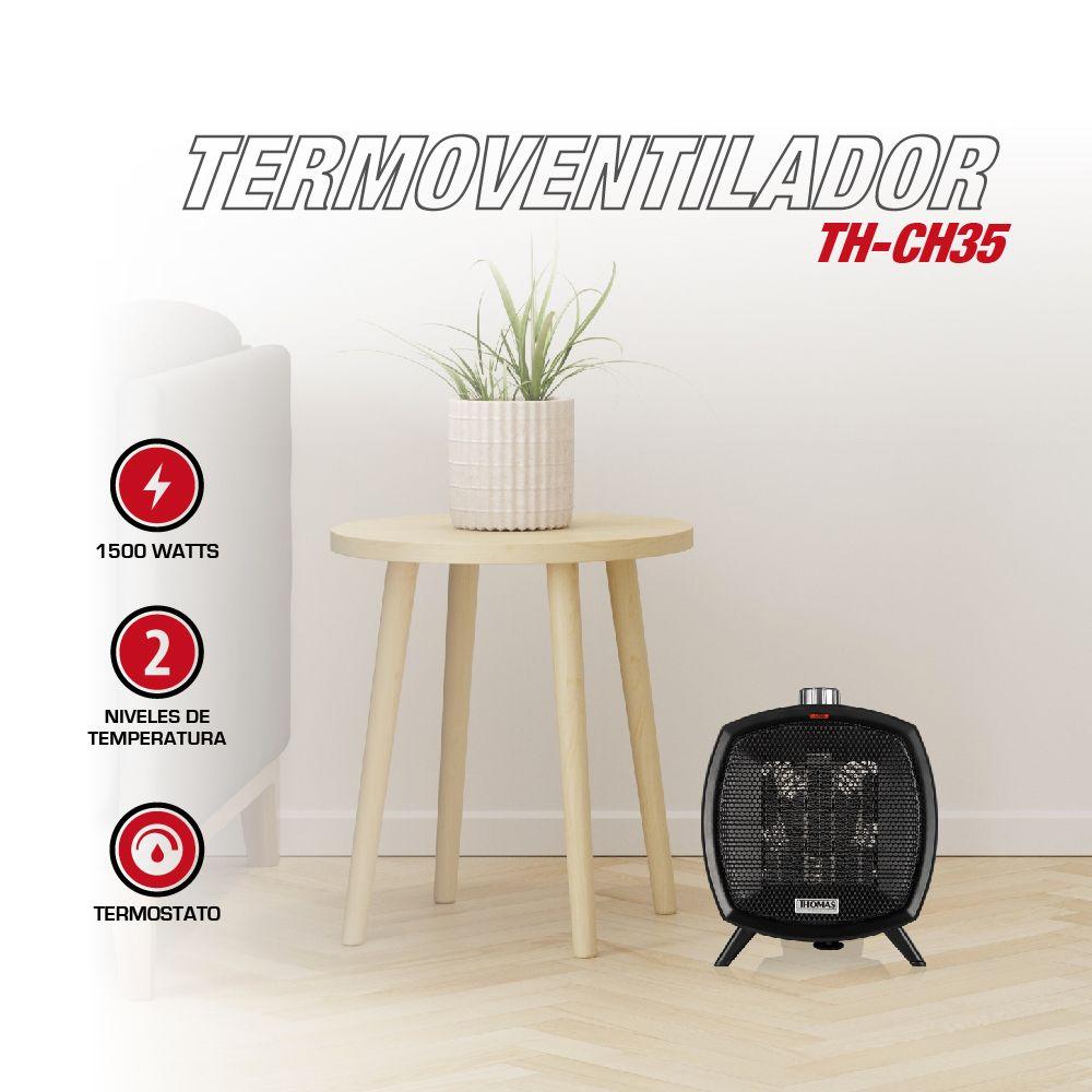 Termoventilador Cerámico Thomas TH-CH35-1