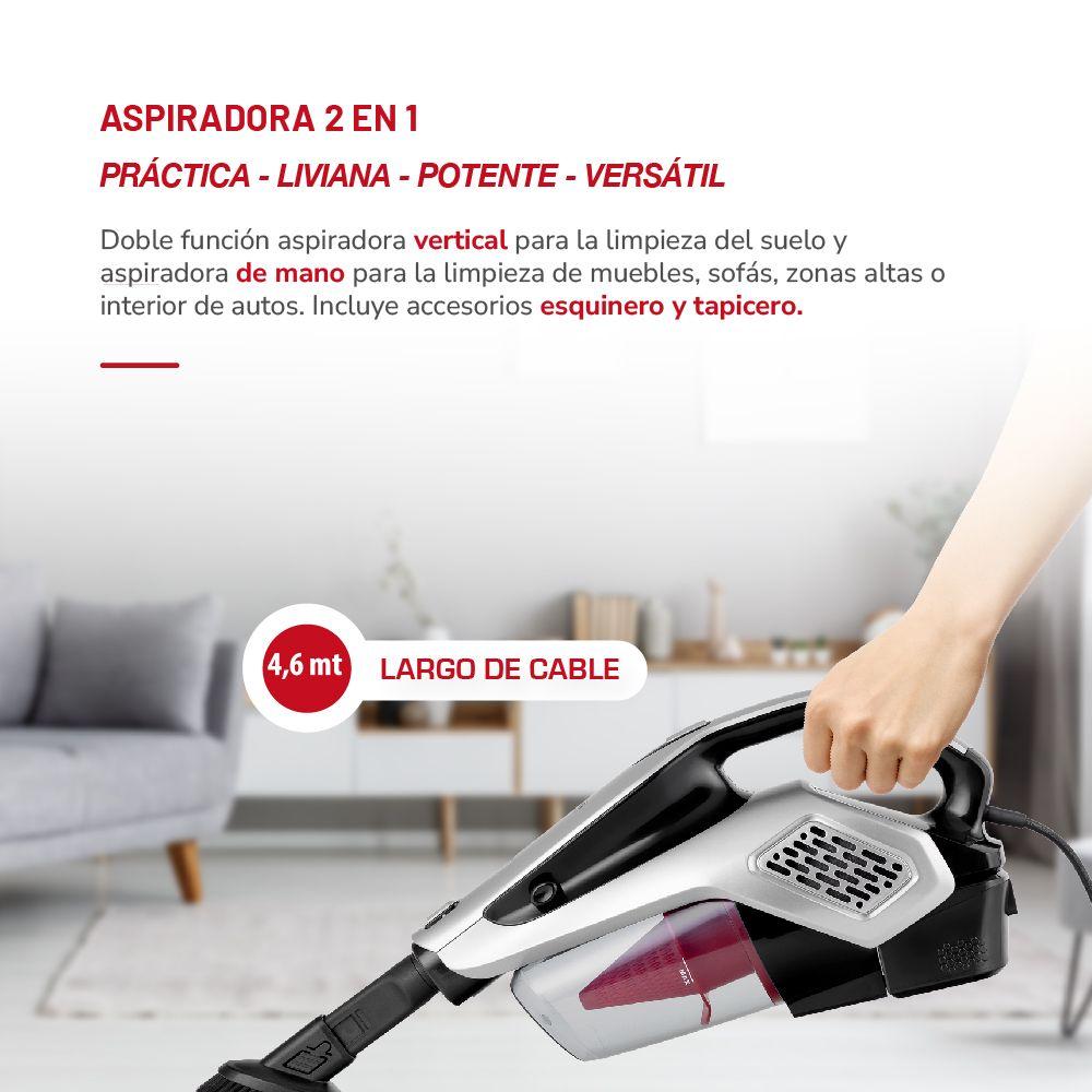 ASPIRADORA BARREDORA THOMAS TH-1022C 2 EN 1 CON CABLE-2