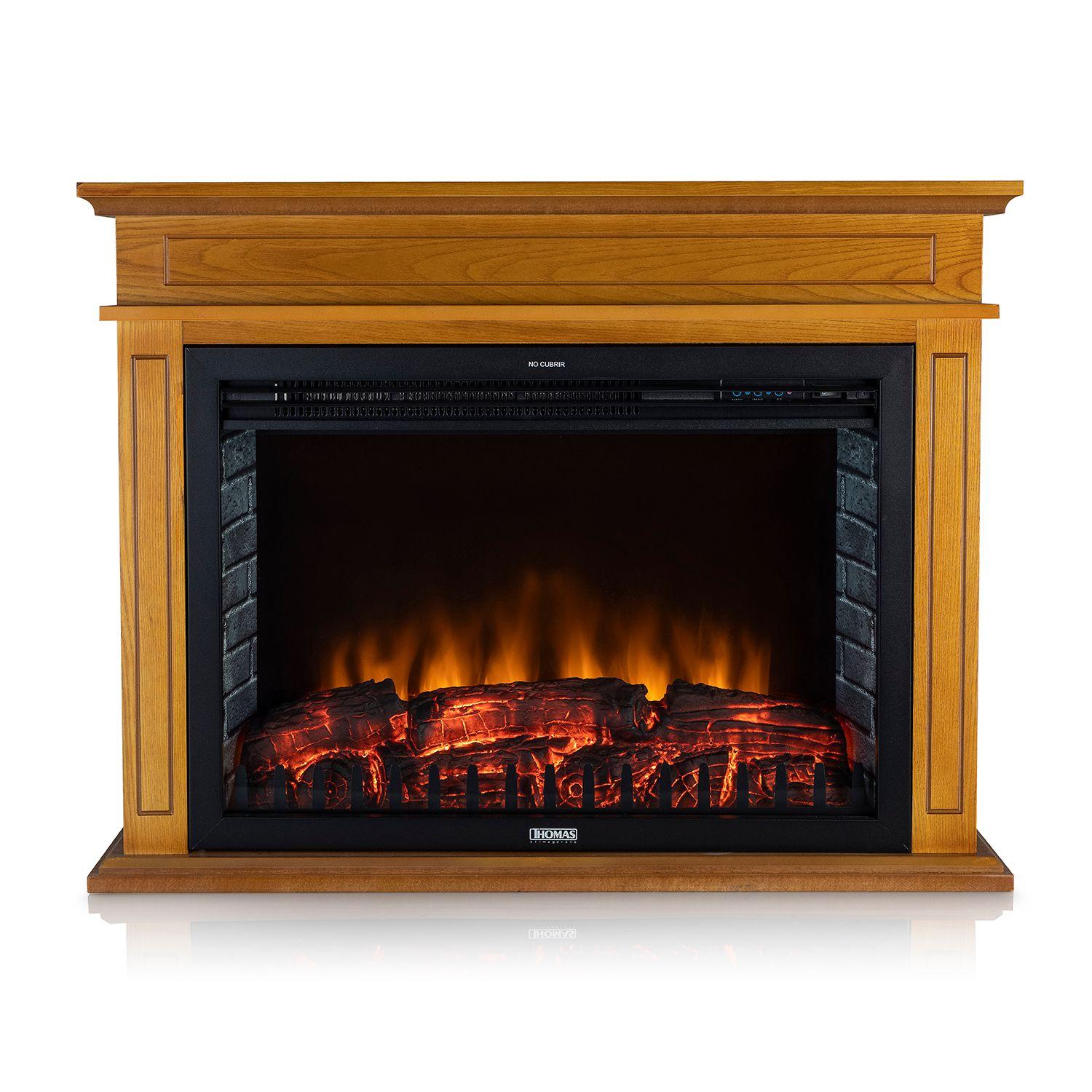 CHIMENEA ELECTRICA THOMAS TH-FP105 CONTROL REMOTO-0