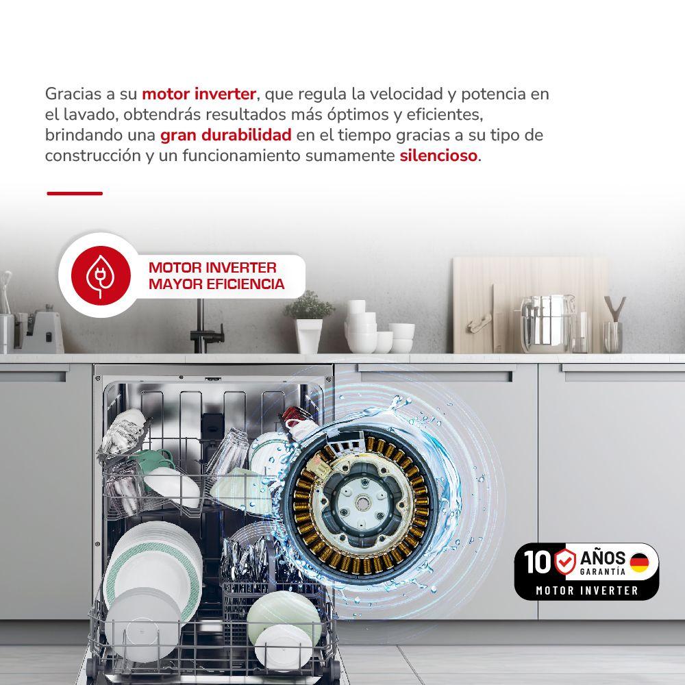 Lavavajillas 13 cubiertos inox silver TH-DW13Ci-2