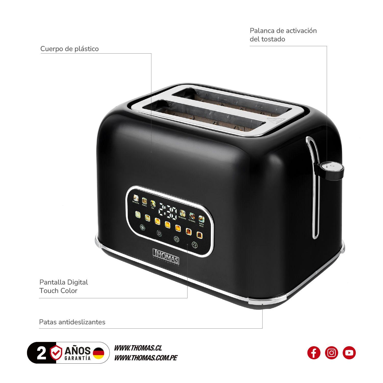 Tostador Touch DigitalPro 2 TH-139DC-5