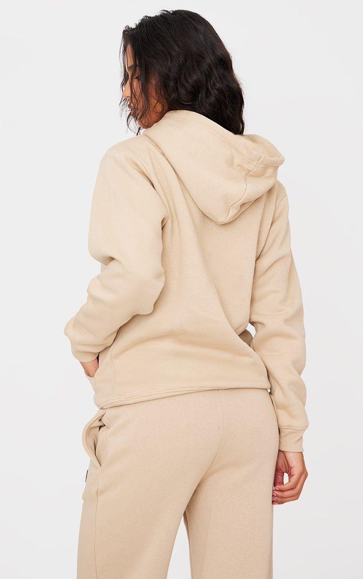 Conjunto Buzo Beige Algodón Mujer-2