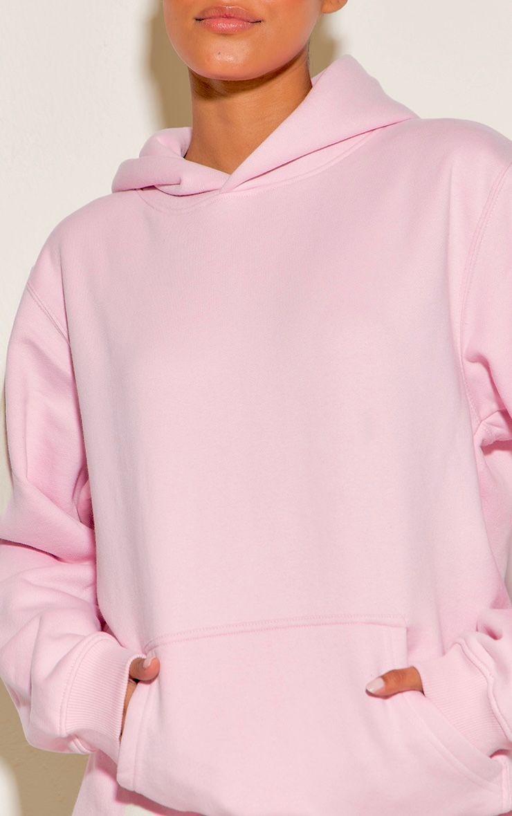 Conjunto Buzo Rosado Capucha y Pantal n Recto Algod n-3