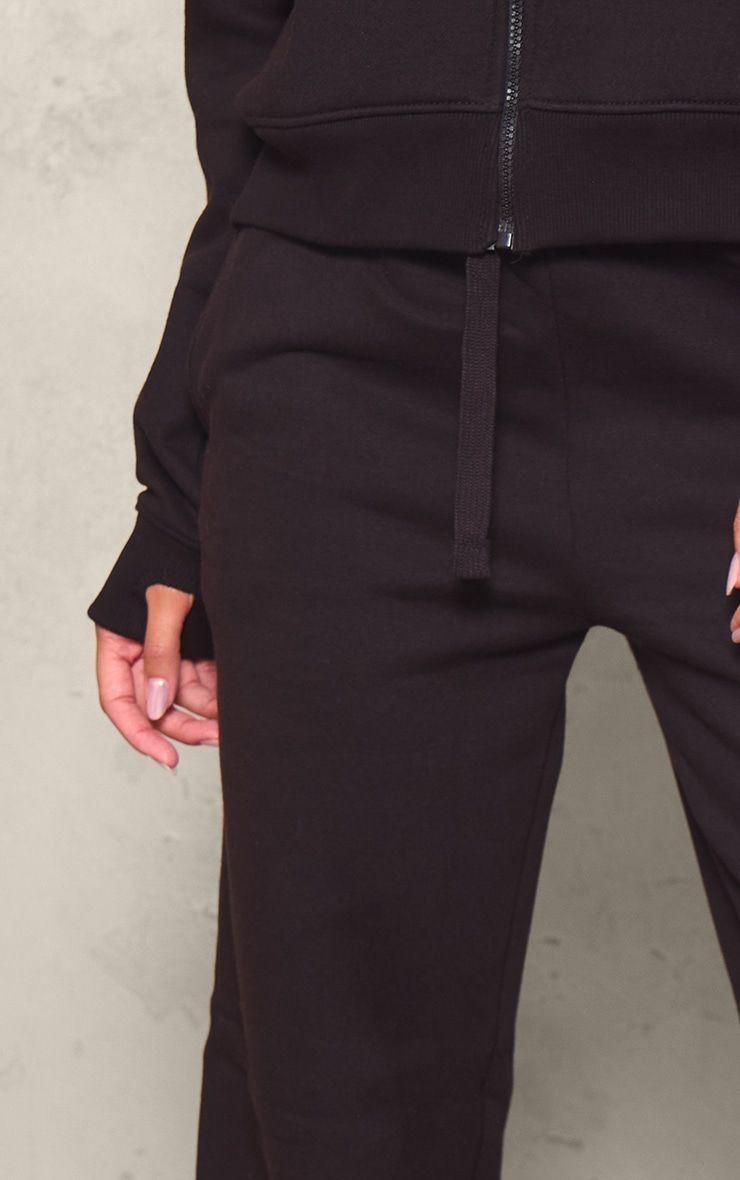 Pantalón Buzo Deportivo Negro Mujer Algodón -2