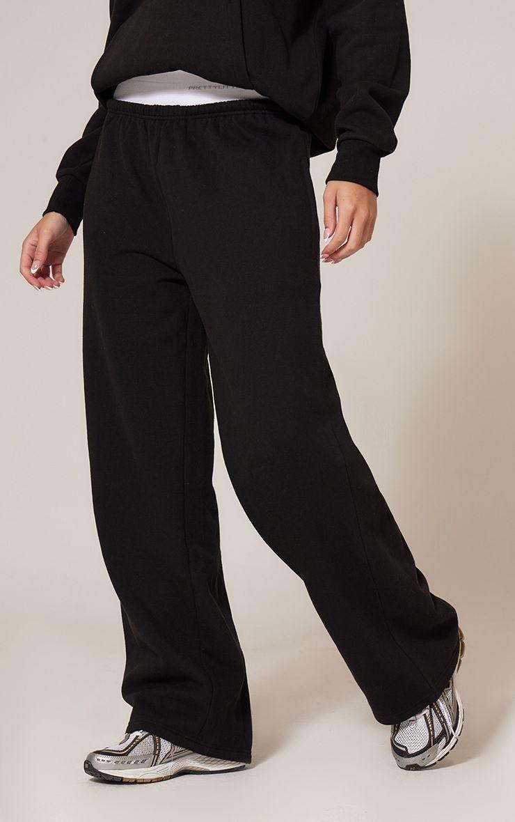 Conjunto Buzo Negro Pantalon & Polerón Mujer Algodon -5