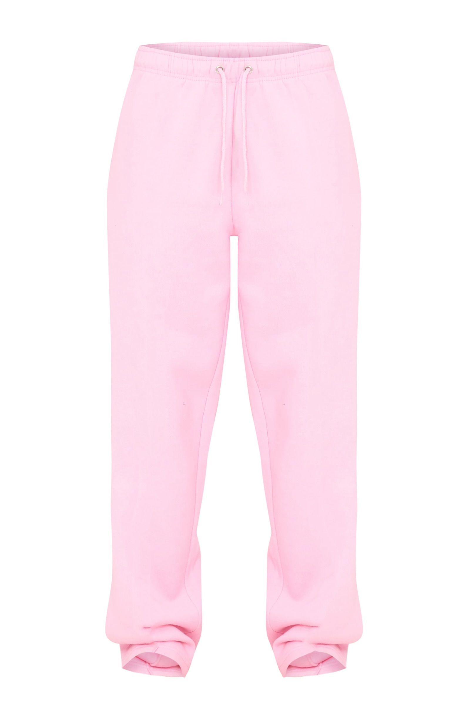Pantalón Recto Rosado Mujer-2