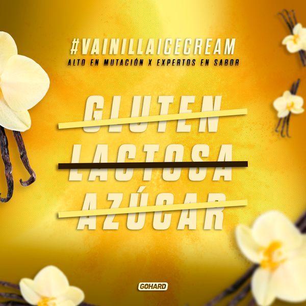 Proteína Vegetal Soya Gohard 1kg Sabor Vainilla Ice Cream-2