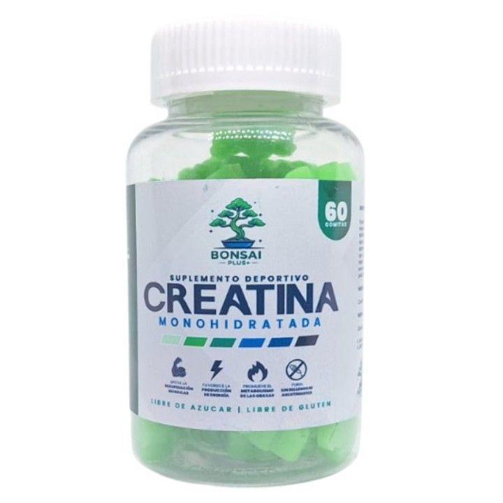 Creatina Monohidratada 60 Gomitas 5g Gummies 30 D as Bonsai Plus+-4