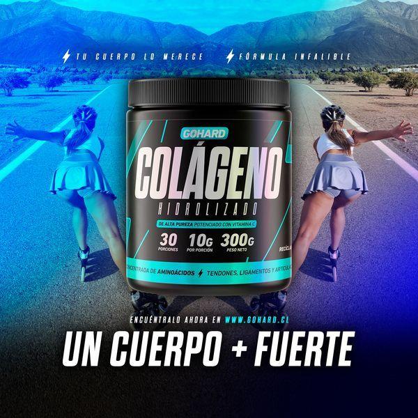 Colageno Hidrolizado - Gohard - 300gr Sabor Sin Sabor-2