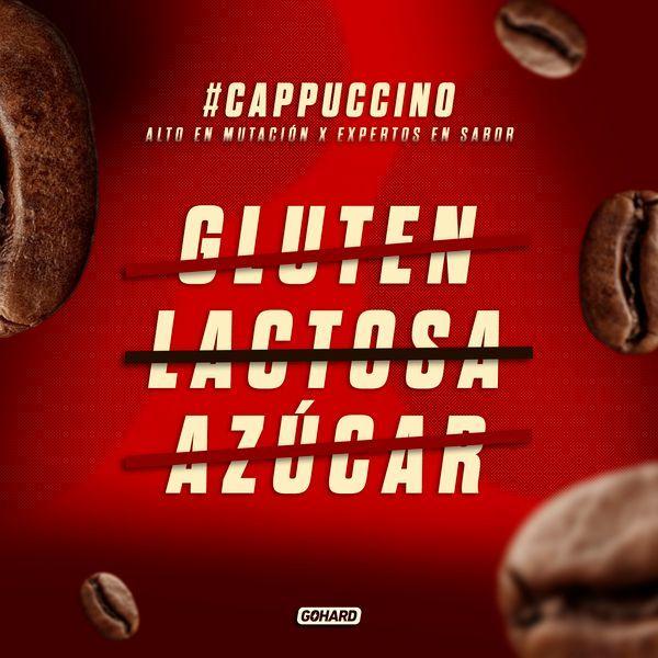 Proteína Vegetal Soya Gohard 1kg Sabor Cappuccino-2