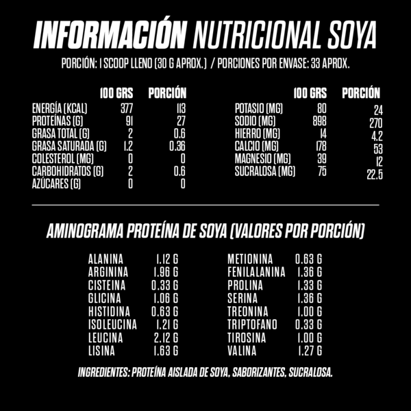 Proteína Vegetal Soya Gohard 1kg Sabor Brownie Chocolate-3