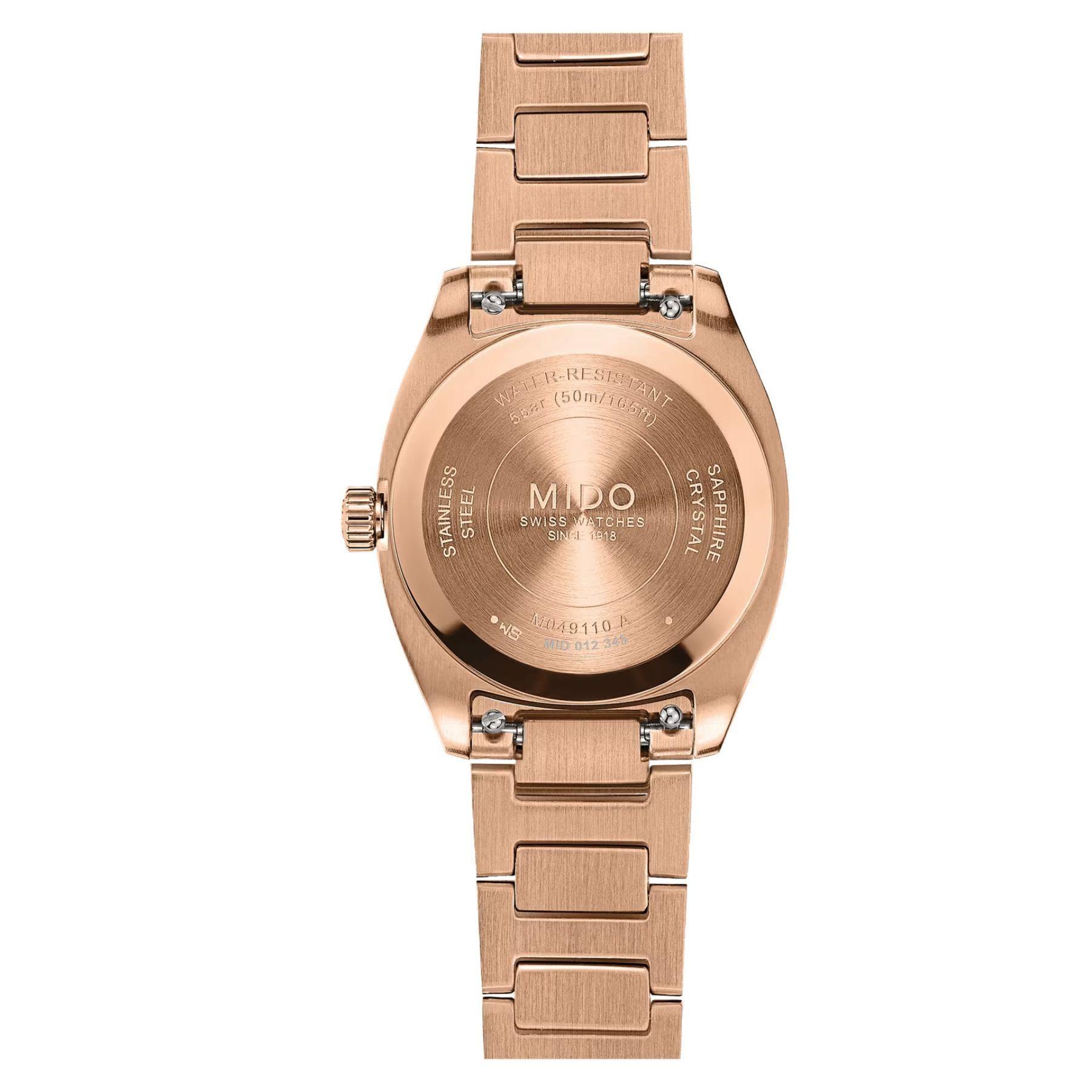 Reloj Mido Multifort TV 28 Quartz M049 110 33 263 00 27 6 x 28mm-1