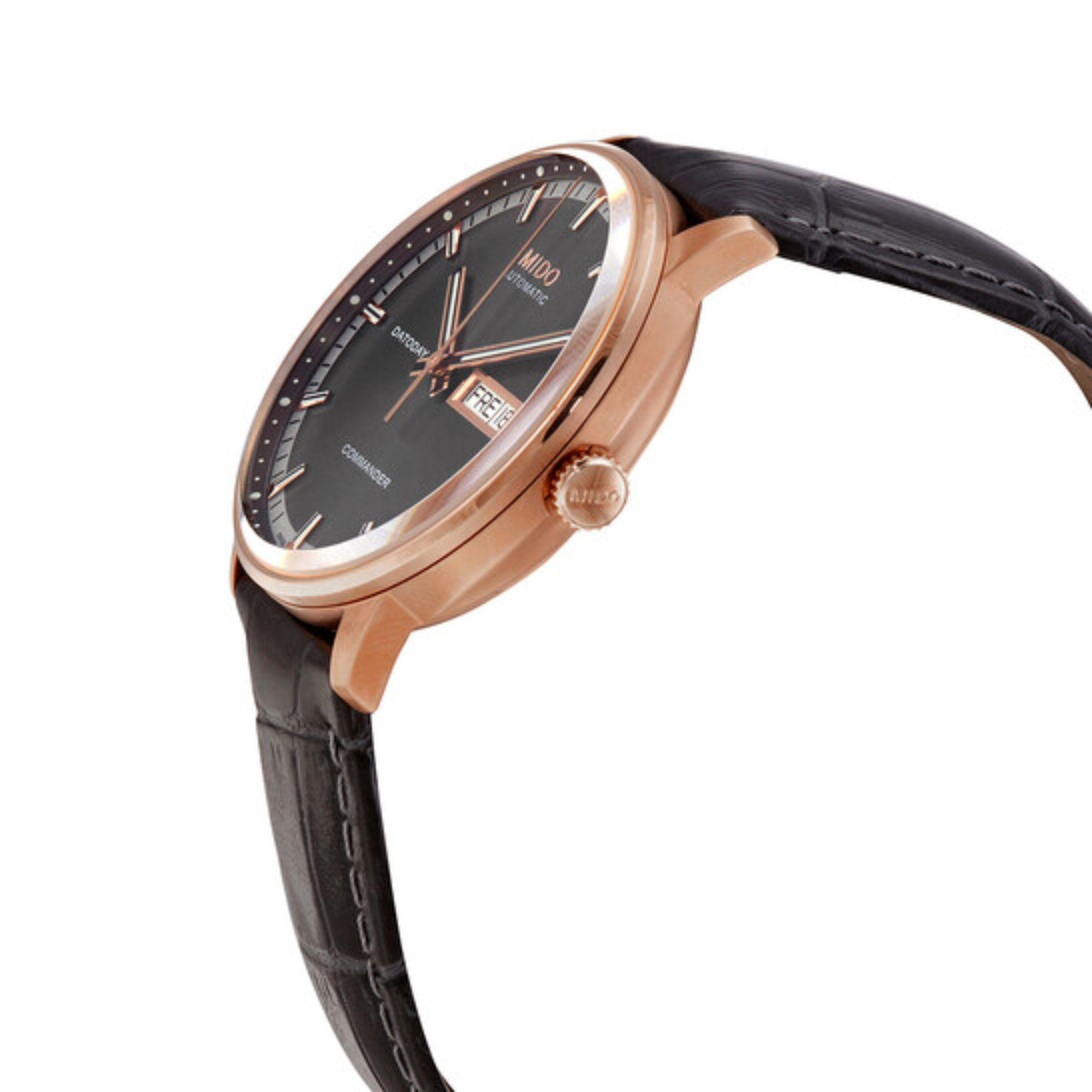 Reloj Mido Commander II Automatic Anthracite Dial M0164303606180-1