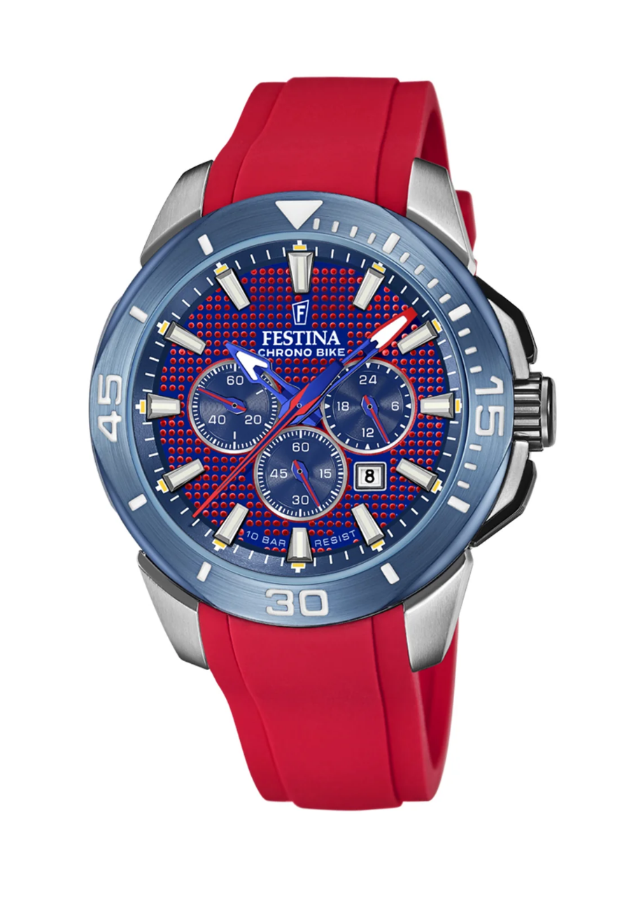 Reloj Festina Hombre Rojo Chrono Bike MP-0
