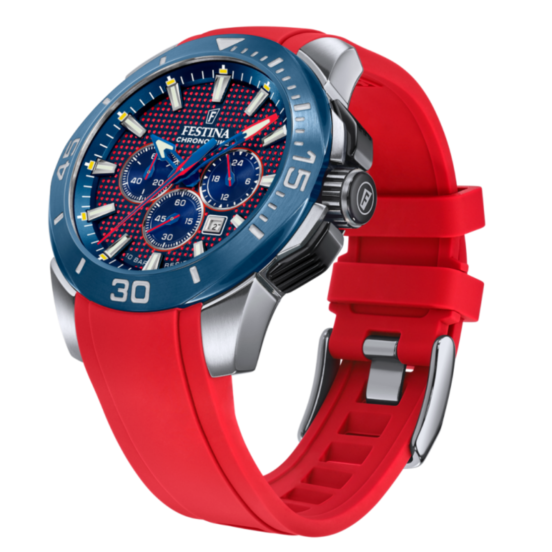 Reloj Festina Hombre Rojo Chrono Bike MP-1