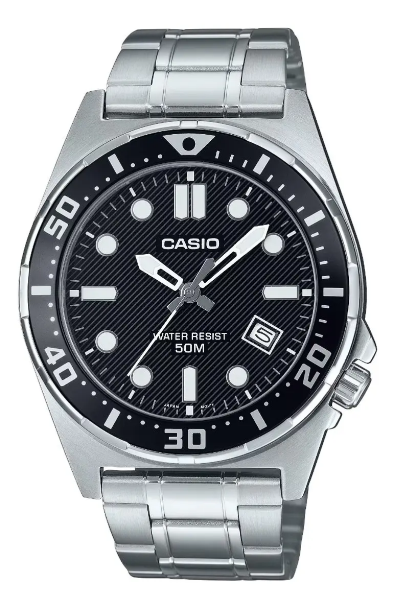 Reloj Casio Masculino Collection MTD 135D 1AVDF 50mm MP-0