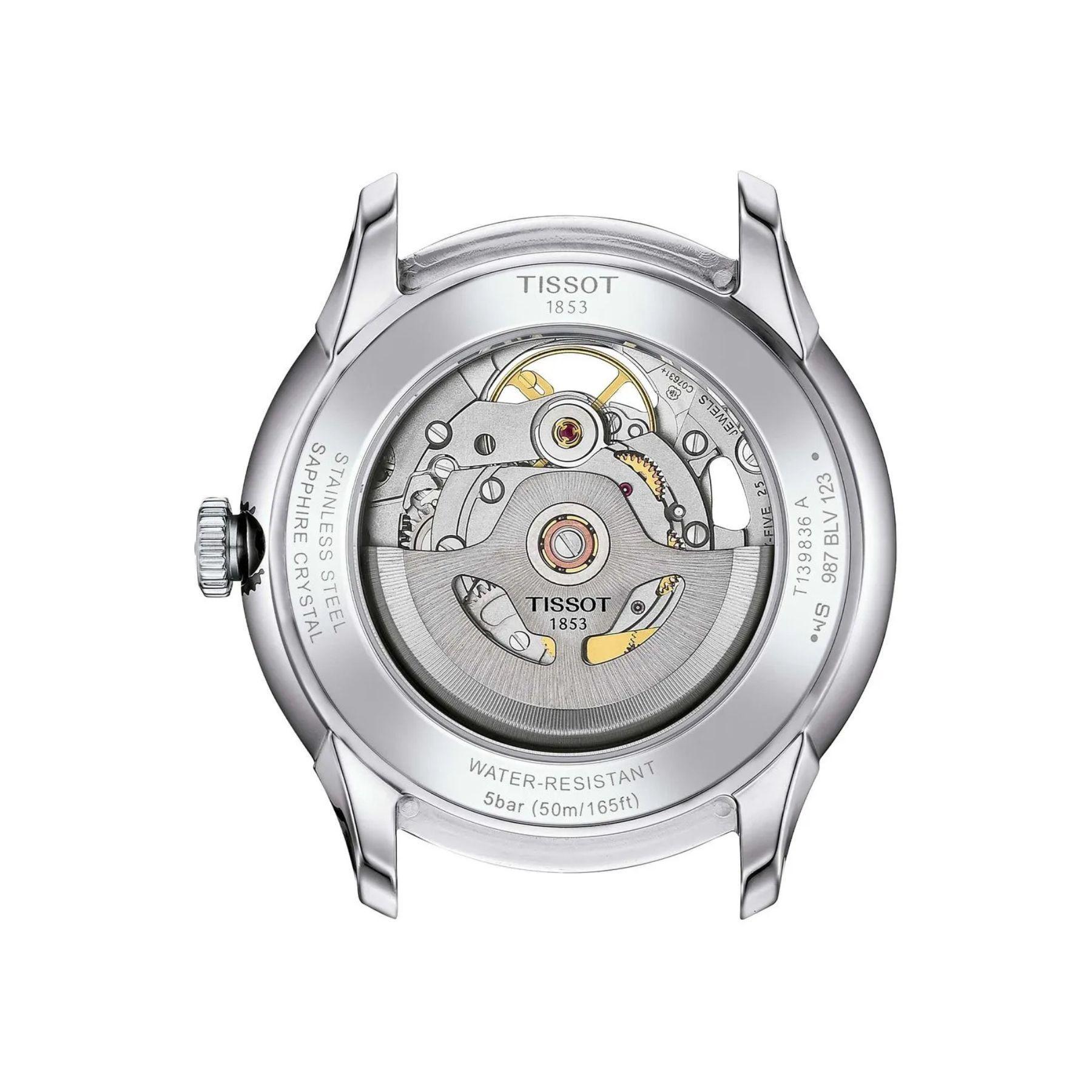 Reloj Tissot Chemin Des Tourelles Skeleton 39MM T1398361626100-2