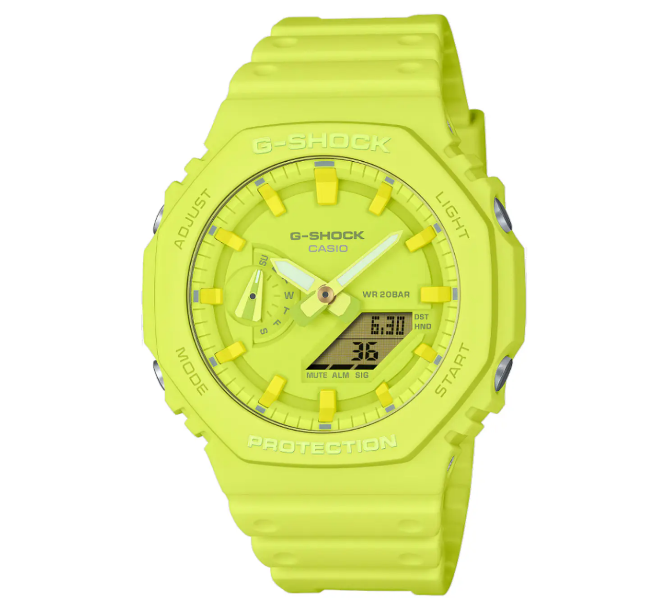 Reloj Casio G SHOCK GA 2100 9A9DR 45mm MP-0
