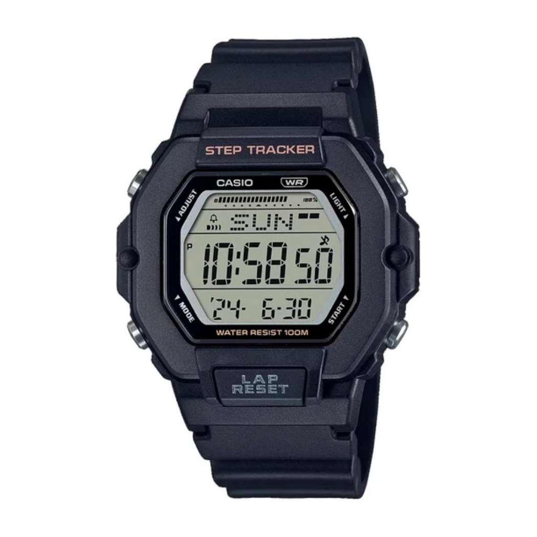 Reloj Casio Digital Step Tracker WS 2000H 1Avdf para hombre color de la correa negra 42mm OP-0