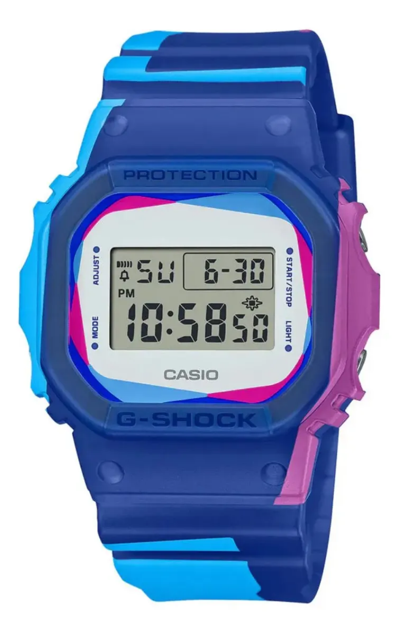 Reloj Casio G shock Unisex DWE 5600PR 2DR 44mm MP-0