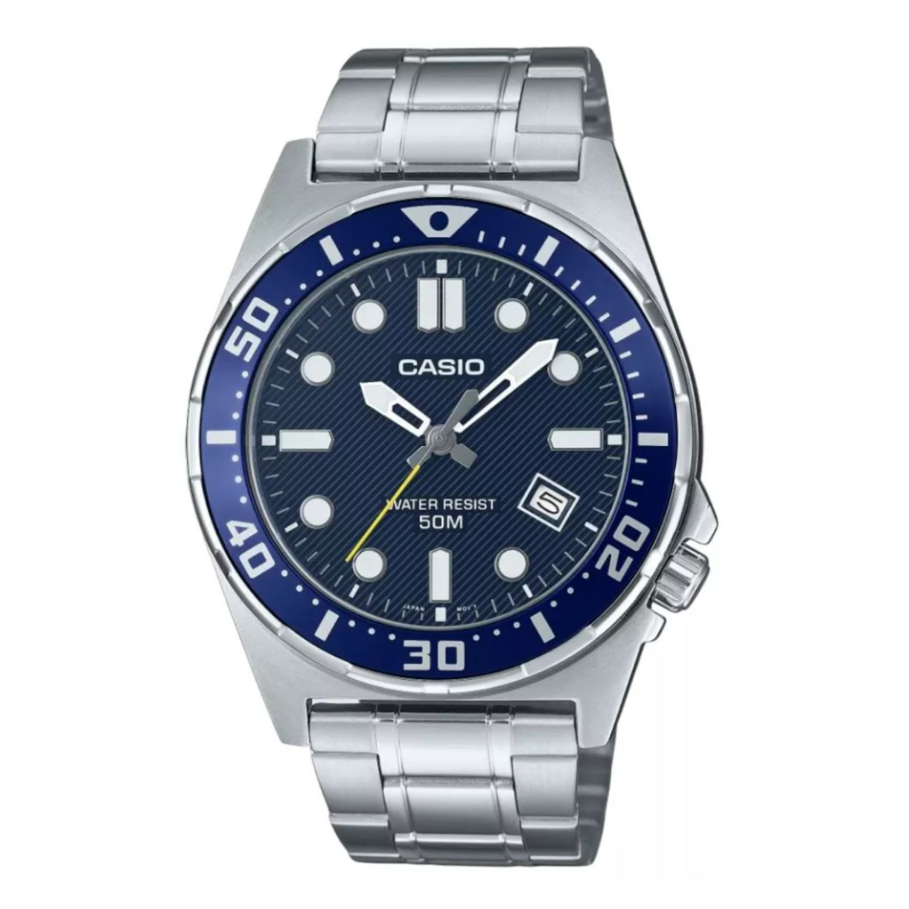 RELOJ CASIO MTD 135D 2AVDF HOMBRE QUARTZ 44mm MP-0