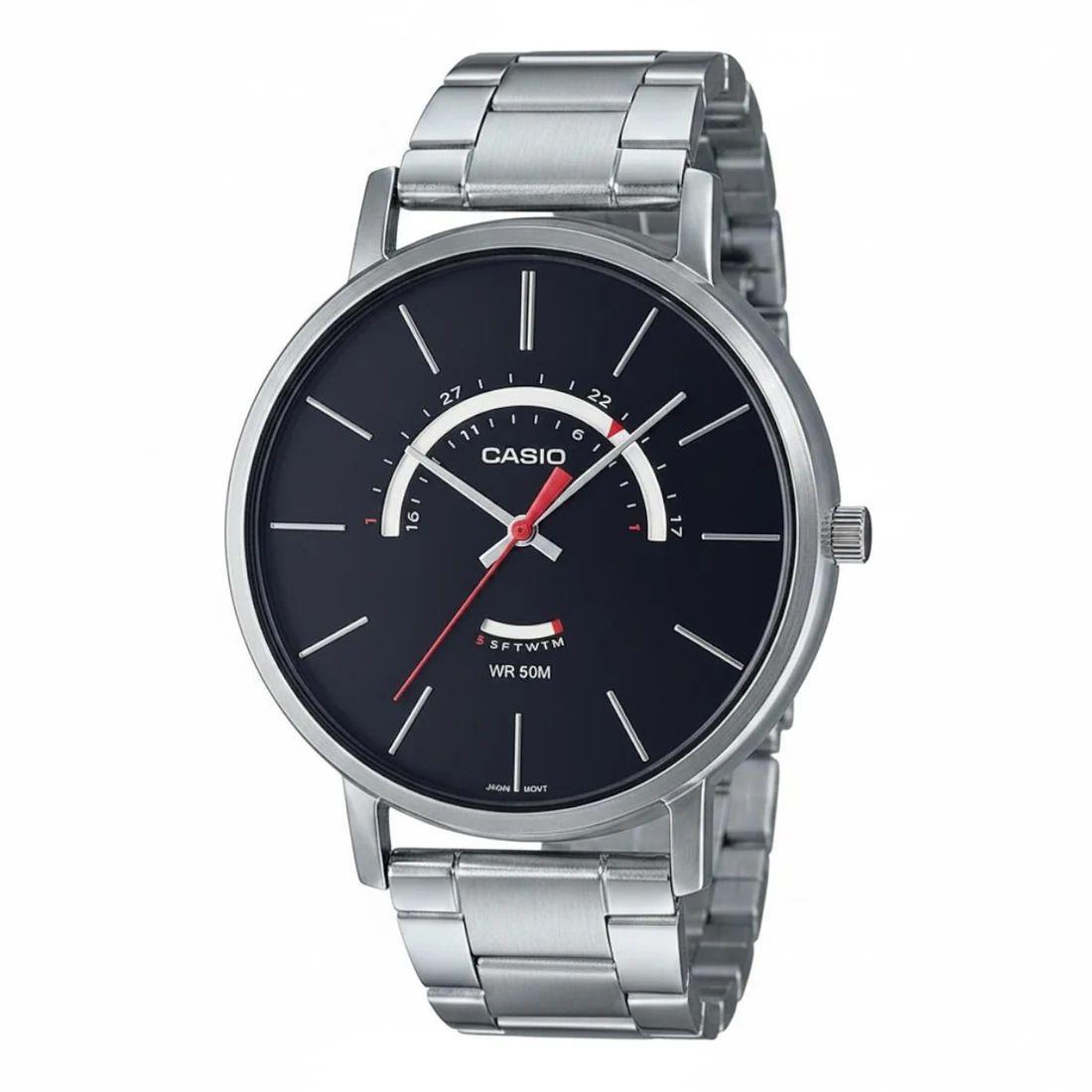 Reloj Casio Hombre MTP B105D 1AVDF 42mm OP-0