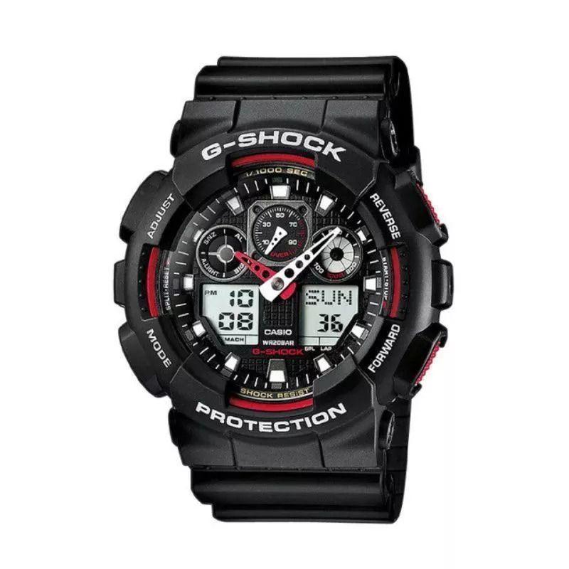 Reloj G Shock An logo Hombre GA 100 1A4DR OP-0