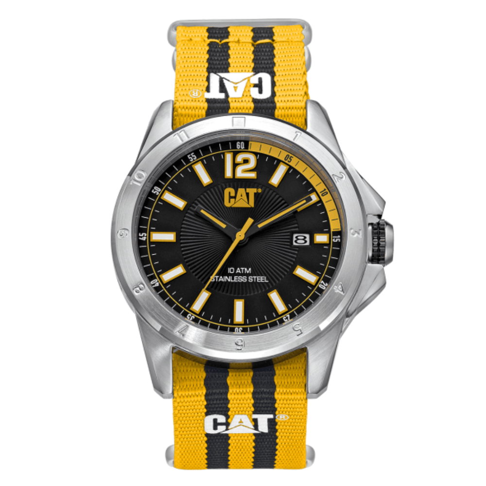 Reloj Cat YW 141 67 137 Big Twits negro amarillo OP-0