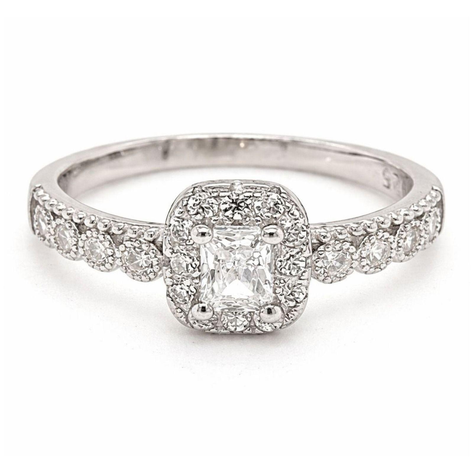 Anillo Rectangular Riel Plata 925-0